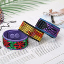 3pcs DIY Diamond Painting Wrist Straps Full Drill Children Watch Band Belt