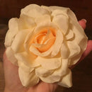 10PCS Artificial Flowers Head 10 cm For Wedding Decoration DIY Wreath Gift  E7K6