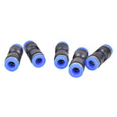 10pcs 6mm Pneumatic air quick push to connect fitting 1/4" OD straight tuME