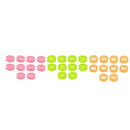 30pcs Scissor Ring Inserts Finger Ring Grips Inserts Thumb Ring Insert
