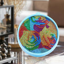 DIY Diamond Painting LED Light Special Shaped Full Drill Lamp (Rose AA175)