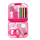 Portable Mini Sewing Box Set Sewing Needle Thread Cross Stitch Tools A