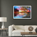 5D DIY Full Drill Diamond Painting Scenery Cross Stitch Kit Wall Art (V381)