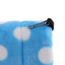 2pcs Guinea Pig House Hammock Bed Hanging Chinchilla Hideout Hut (Blue,Red)