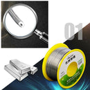 1.0mm 0.8mm 50g 63/37 Tin Lead Solder 2% Flux Welding Wire Line Soldering DIY