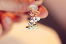 1 Pair New Fashion Women Lady Elegant Crystal Rhinestone Ear Stud Earrings