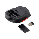 Wireless Mouse Optical Ergonomic 2400DPI Adjustable + Mouse Pad for Laptop