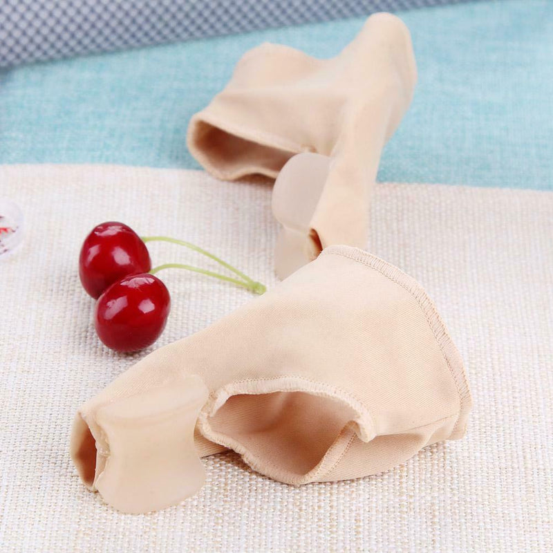 1pair Toe Separator Thumb Valgus Protector Pain Relief Foot Care Tool(S) A