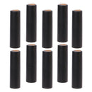 100x PVC Heat Shrink Capsules Covers for Home Brew Wine Bottles 30mm Black