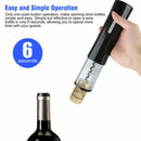Electric Wine Bottle Opener  With Pourer Foil Cutter Vacuum Stopper SetB Gw