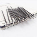 100pcs 0.7mm Ballpoint Pen Refills Blue Ink School Office New Pen Accessories