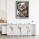 5D DIY Full Drill Diamond Painting Cute Bear Cross Stitch Embroidery Mosaic