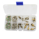 55pcs High Low A/C Valve Core R134A R12 Air Conditioning Repair Parts Kit