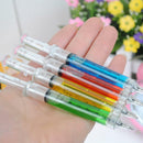 Ballpoint Pen Liquid Novelty Syringe Cool Stationery Medical Hospital L1Y I3J9