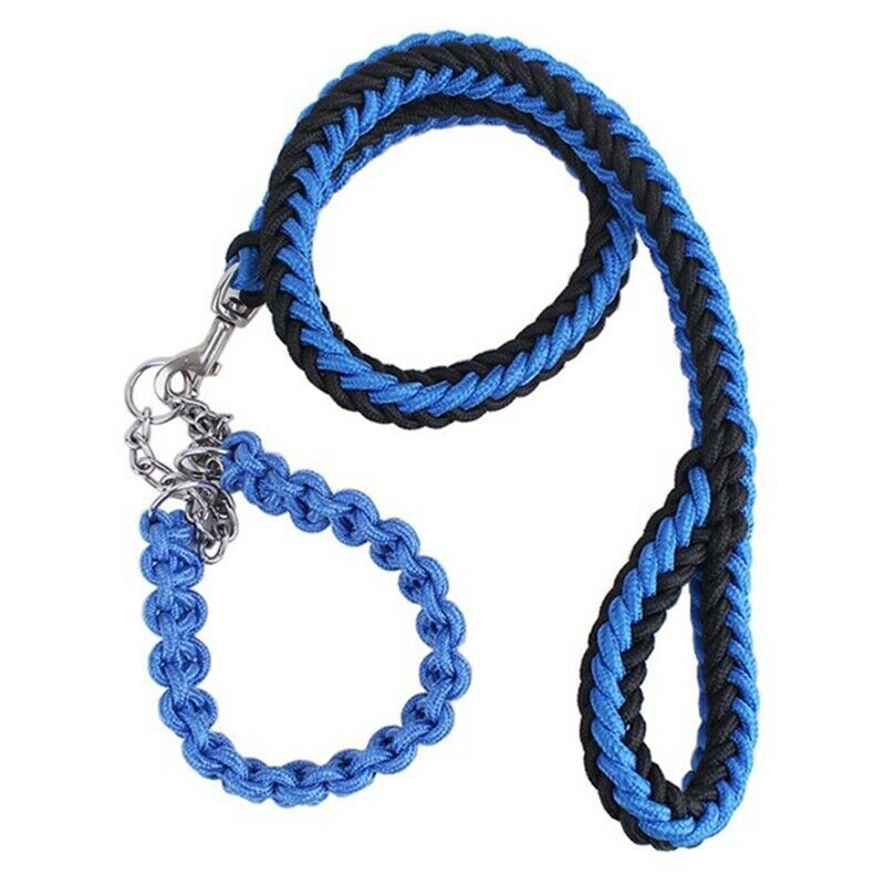 Adjustable Dog Leash Nylon Pet Leash Rope for Large Dogs Soft Dog Set Chain I3O9