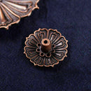 9 Holes Lotus Flower Incense Burner Holder Plate For Stick Cone Incense