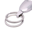 Fashion Metal Car Key Rings Alloy Chain Heavy Duty Gift Keyring Keychain Holde-