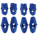 2 Pairs Dog Rear Leg Brace Support To Canine Hind Leg And Hock Joint Blue