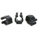 20 Pcs Fishing Pole Rod Holder Clips Black 16Mm Inside Dia Fishing Rod StoraT6Q6