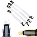 4x Ironing Board Cover Clip Fasteners Tight Fit Elastic Brace Ties Straps Gri ly