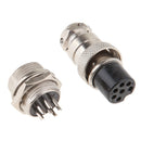 GX16 7 Pins Metal Waterproof Aviation Connector Plug & Socket