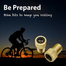 4Pc Aluminum Alloy Bike Valve Adapter Bike Inner Tube Caps Cover Adapter Ra P2S9