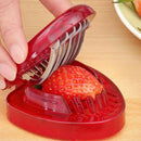 1PC New Strawberry Slicer Fruit Cutter Carving Tool Fruit Slicer Portable Gad Gw