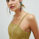 Fashion Women Colorful Rhinestone Statement Geometric Long Charm Drop Earrings