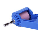 1set Corundum Grinding Wheel Drill Bit Sharpener Titanium Drill Portable Dr