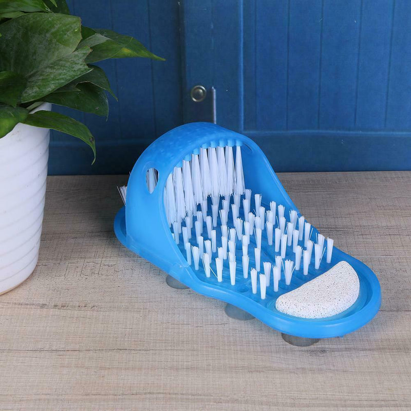Shower Feet Foot Scrubber Massager Cleaner Spa Exfoliating Washer Wash Slipper S
