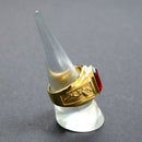 2Pcs Acrylic Ring Finger Jewelry Holder Showcase Display Stands Transparent Cone