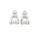 2X/Set Zinc Coat Positive Negative Battery Terminals Clamp Connectors For 3cr