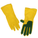 Scrub Gloves Dish Washing Cleaning Silicone Sponge Rubber Soft Scouring Kitch Gw