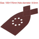 50pcs Sander Sanding Sheets Grit Sandpaper For BLACK & DECKER KA220G KA230 G5X5