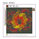 5D DIY Full Drill Diamond Painting Kit Flower Embroidery Cross Stitch Decor