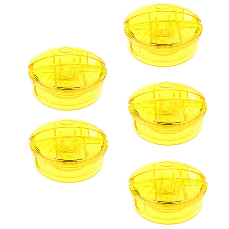 5 Pieces Cable Corder Clips Organizer Ties Management  Yellow