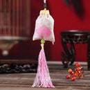 Car Hanging Lavender Sachet Bag Traditional Chinese Art Word Printed Tassels New