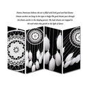 White Handmade Lace Dream Catcher Feather Bead Hanging Decoration Ornament
