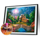 5D DIY Diamond Painting House Full Drill Picture Embroidery Mosaic (1354) A