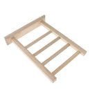 Wooden Jewelry Display Hanging Rack Stand Earrings Necklace Organizer Holder