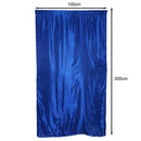 100x200cm Modern Eyelet Sheer Curtain Window Door Blockout Drape Panel Scarf