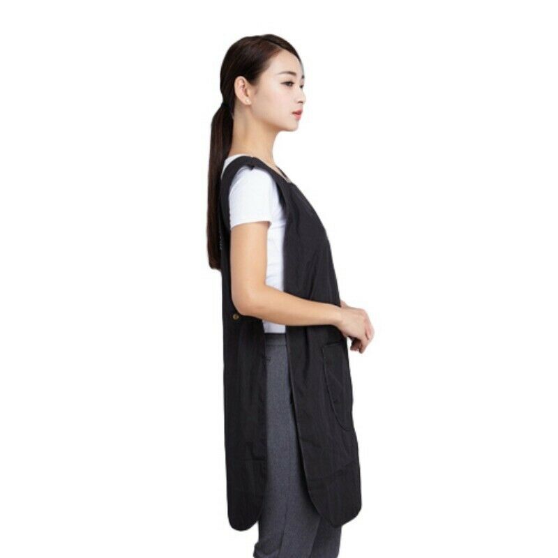 Red Women Salon Hairdressing Hair Cutting Apron Cape for Barber Hairstylist J8E9