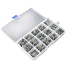 Electrolytic Capacitor 15 Values 200Pcs Assortment Box Kit Organization Sto I2X7
