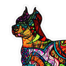 2pcs Graffiti Pitbull Car Stickers PVC Vinyl DecalsÃ‚Â Auto Styling Graphics