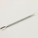 Stainless Steel Cuticle Nail Remover Pusher Double Ended Pedicure Manicure Tool