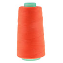 1500Yds Polyester Sewing Thread for Upholstery Outdoor Market Jeans Orange