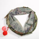 Cat Tunnel Toys Folding Pet Fun Tunnel Kitten Rabbit Play With Ball A
