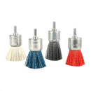 4Pc Dia 30Mm Shank 6Mm Pen-Shaped Sanding Abrasive Nylon Wire Polishing Mix