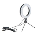 Lightweight Makeup Video Lamp with Adjustable Tripod for Selfies of 6