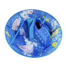 Salon Family Kids Haircut Hairdresser Hair Cutting Cape Blue Cloak Clothes  K1B